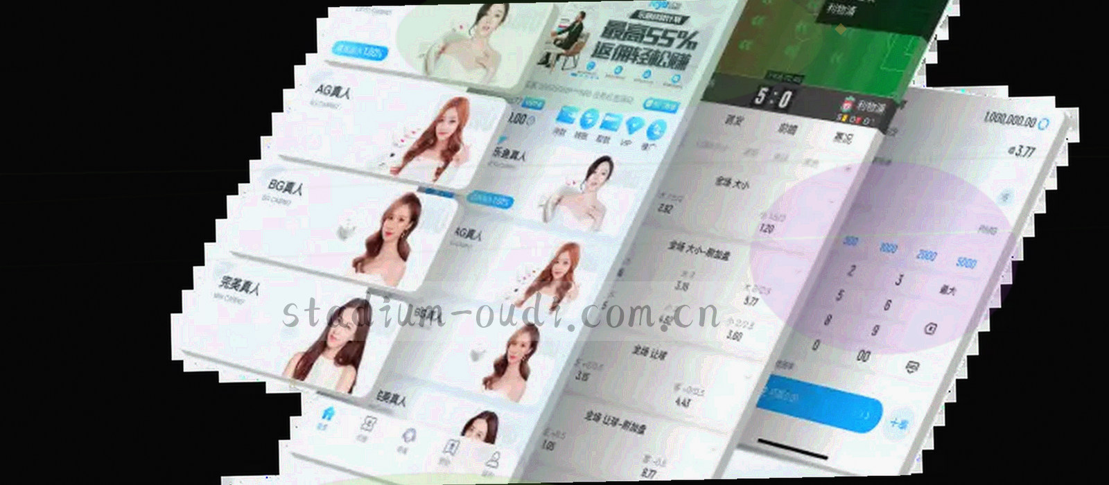 深空蓝背景上的粗边框编号信息块与战术板线路，抽象表现问答的分组结构